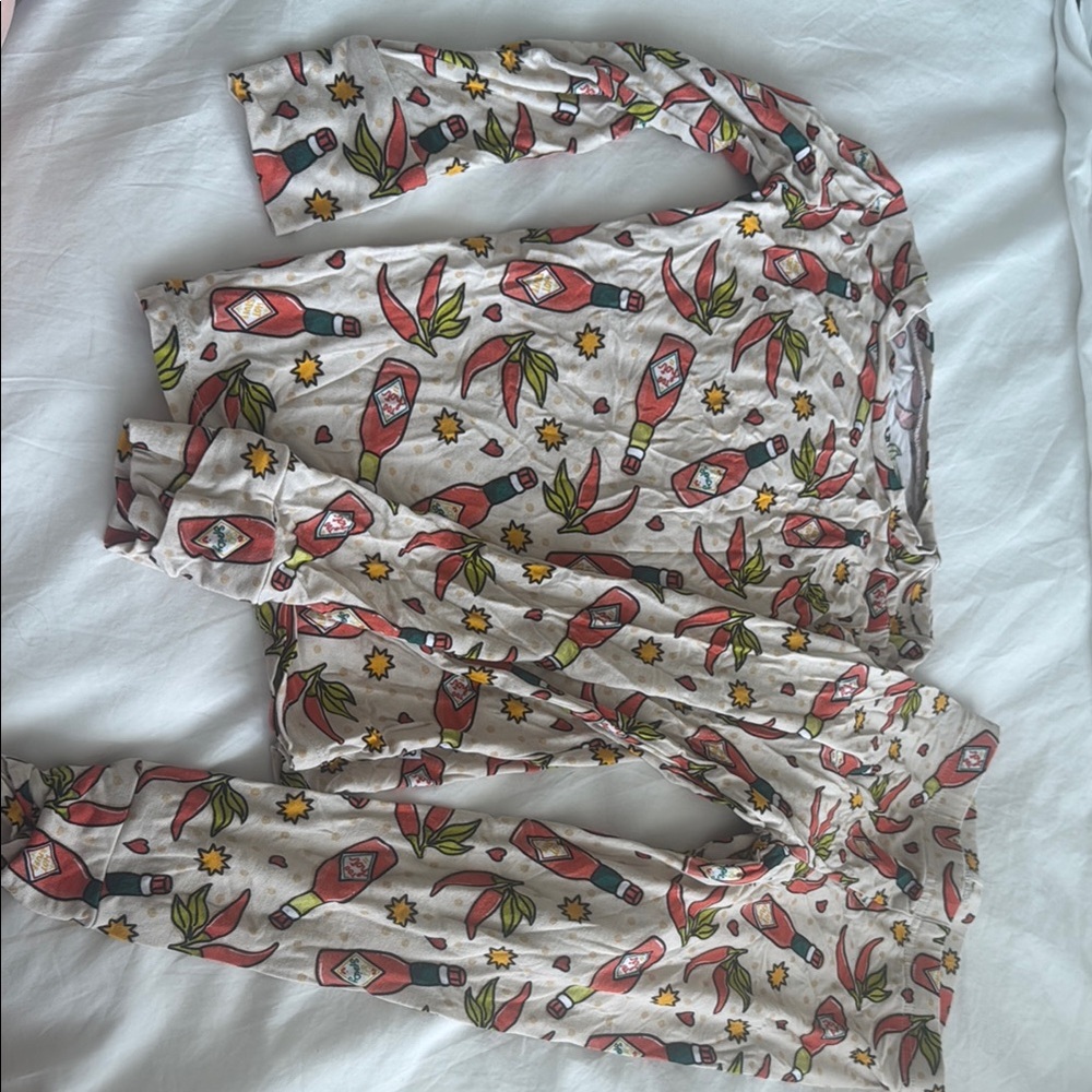 Red and White Festive Pajama Set for Cozy Nights